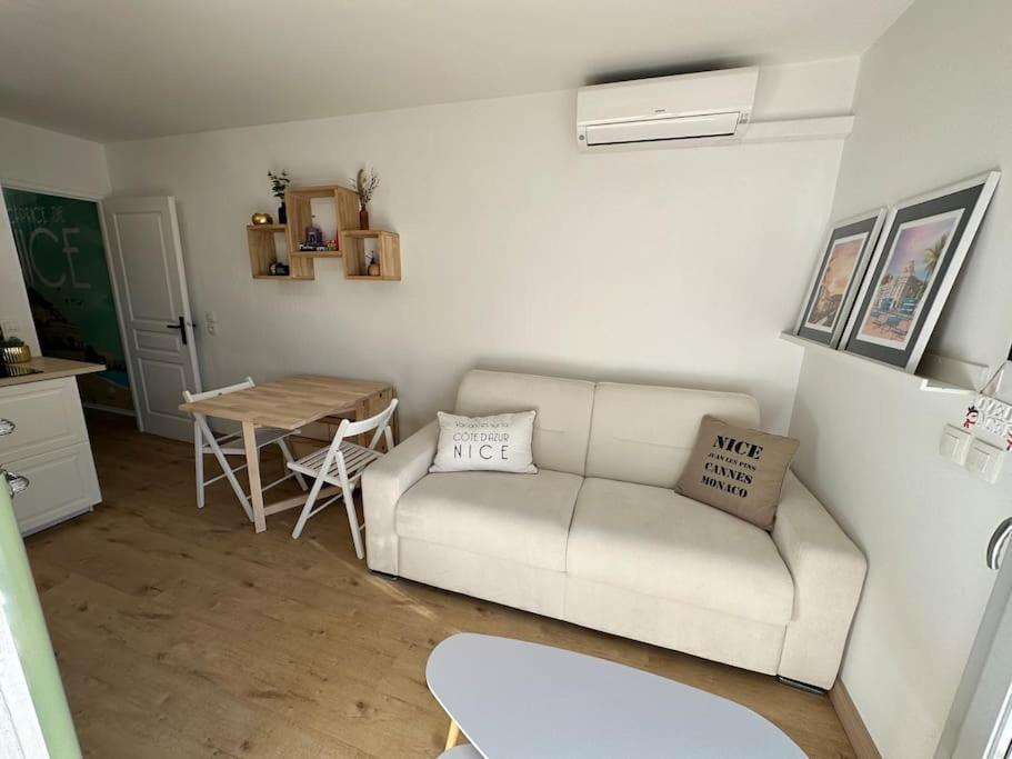 L'Appart Ideal Famille, Terrasse, Piscine, Plage Villeneuve-Loubet Bagian luar foto
